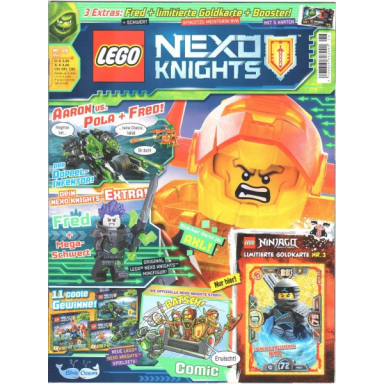 nexo knights magazine 2018 issue 26 german