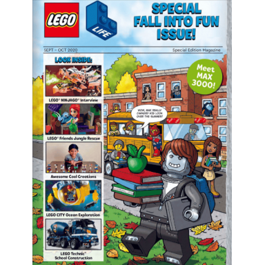 lego life magazine 2020 special fall into fun issue! september - october