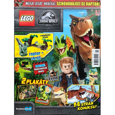 jurassic world magazine 2022 issue 1 czech