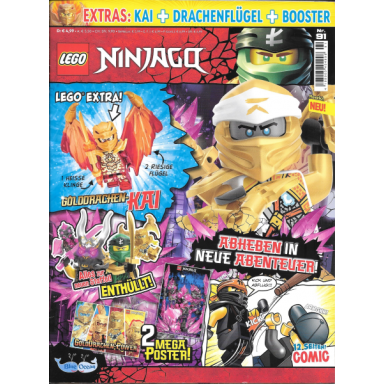 ninjago magazine 2022 issue 91 german
