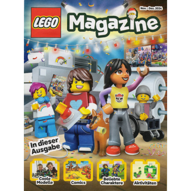 lego magazine 2024 issue 1 november - december german