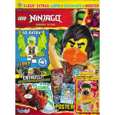 ninjago magazine 2024 issue 123 german