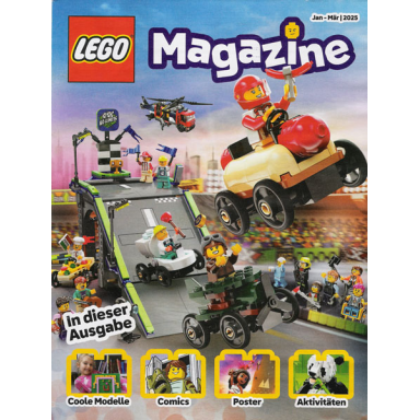 lego magazine 2025 issue 1 january - march german