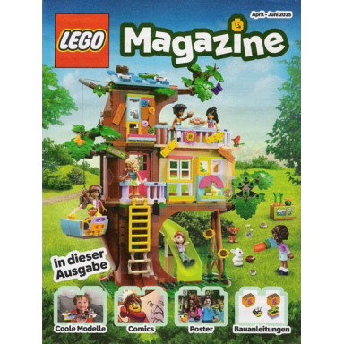 lego magazine 2025 issue 2 april - june german