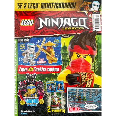 ninjago legacy magazine 2025 issue 1 czech
