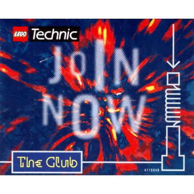 1998 insert - lego technic club uk 4115949