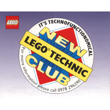 1994 insert - lego technic club uk 999.003-uk