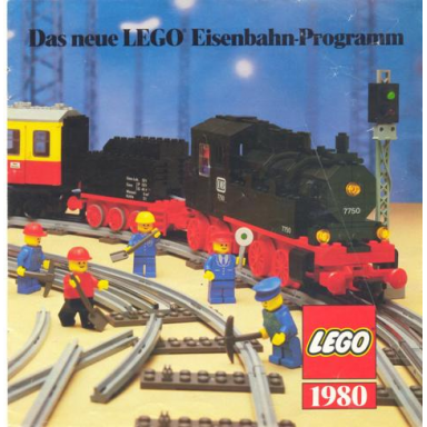 1980 large train german das neue lego eisenbahn-programm 99780-d