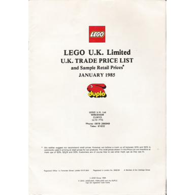 1985 dealer uk - price list