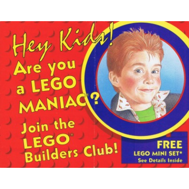 1992 insert - builders club 821285