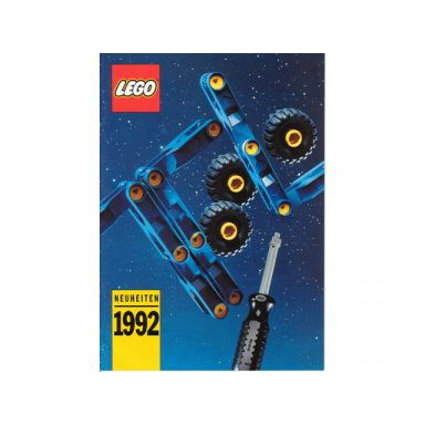 1992 dealer large german 24 page novelties 922220-d