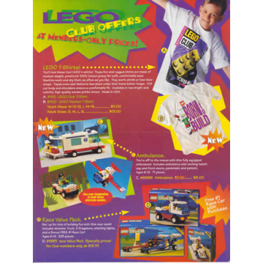 1994 insert - member special offers builders club