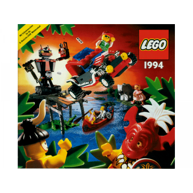 1994 large german mit teilnahmeschein für die 11 deutsche lego meisterschaft - 923321-d