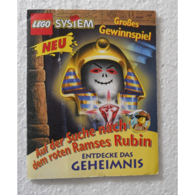 1998 insert - adventurers - auf der suche nach dem roten rubin