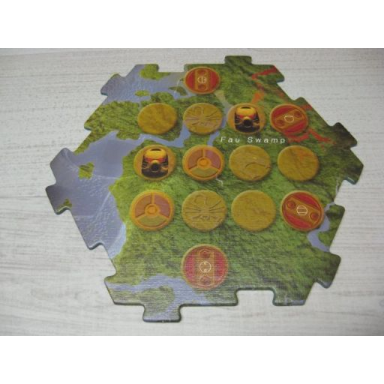 bionicle quest for makuta: adventure game - play board piece 04