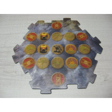bionicle quest for makuta: adventure game - play board piece 12
