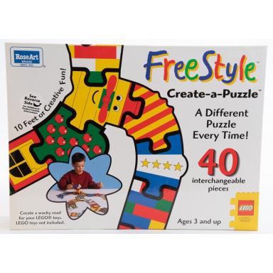 roseart 40 pieces freestyle create-a-puzzle