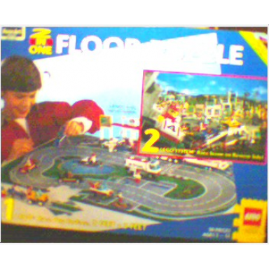 roseart 2-in-one floor puzzle race 50 pieces