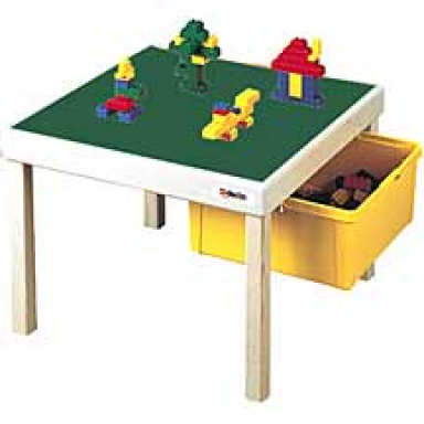 flip-top playtable green duplo gray lego top