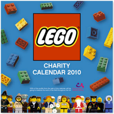 calendar 2010 lego uk charity
