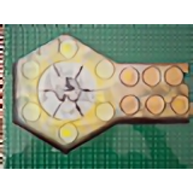 bionicle mask of light: the board game - board piece ice