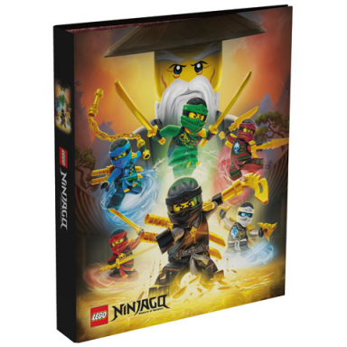 binder ninjago master wu 4-ring binder