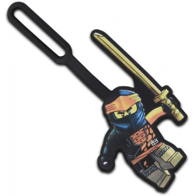 bag luggage tag silicone ninjago core cole