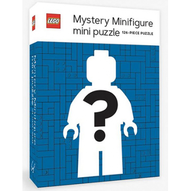 mystery minifigure mini puzzle blue edition