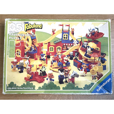 fabuland puzzle all the fun of the fair 35 pieces
