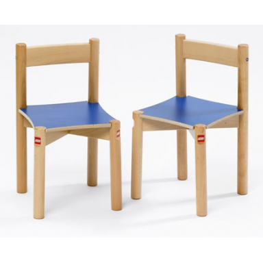 chairs for multi-table medium blue top