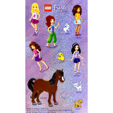 sticker sheet for friends stationery set sheet 2