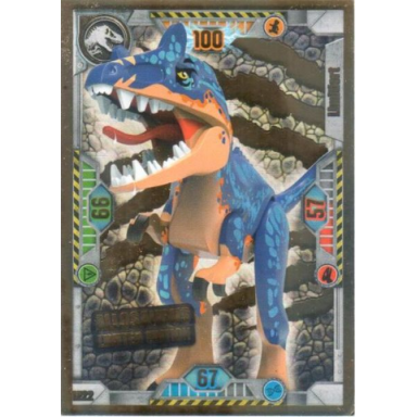 jurassic world trading card game german series 1 - le22 allosaurus limited edition