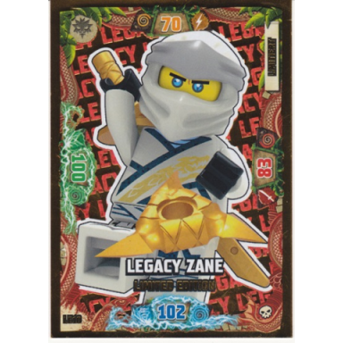 ninjago trading card game german series 6 - le10 legacy zane limited edition