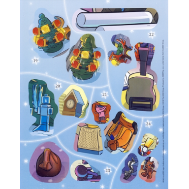 sticker sheet lego city advent book 2018 sheet 4