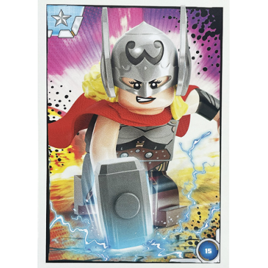 avengers trading card collection english series 1 - 15 mighty thor