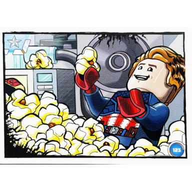 avengers trading card collection english series 1 - 123 popcorn party