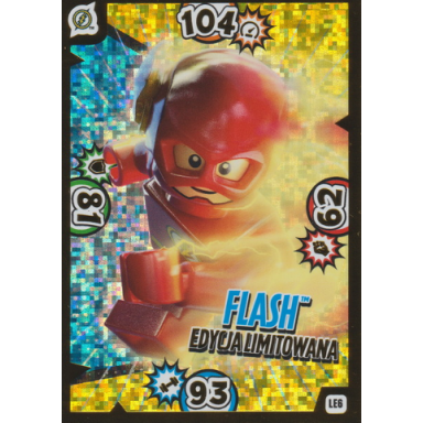 batman trading card game polish series 1 - le6 flash edycja limitowana