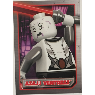 asajj ventress star wars trading card