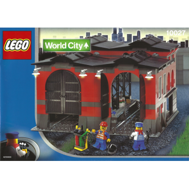 train engine shed