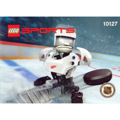 nhl action set with stickers