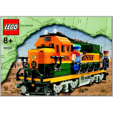 burlington northern santa fe bnsf gp-38 locomotive
