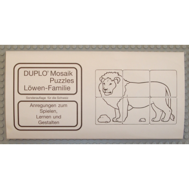 mosaic set lion