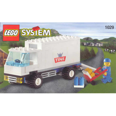 milk delivery truck - tine