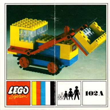 front-end loader first version with type a motor 12 x 4 x 4