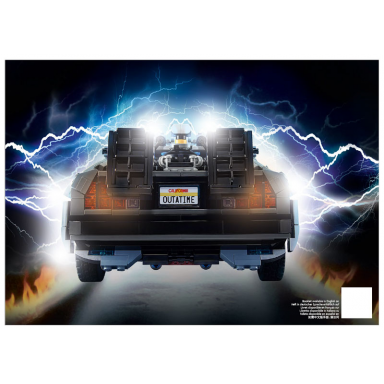 back to the future time machine