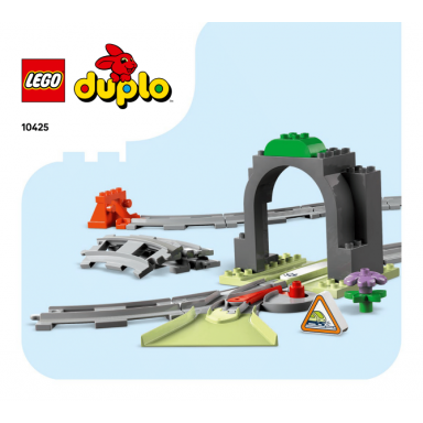 train tunnel and tracks expansion set