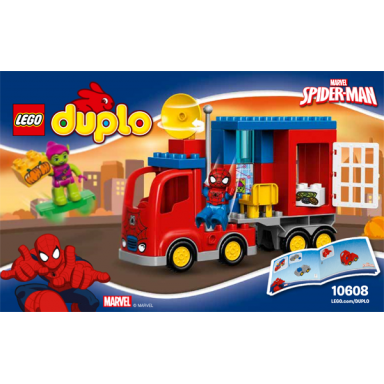 spider-man spider truck adventure