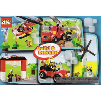 my first lego fire station