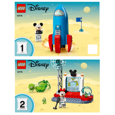 mickey mouse minnie mouses space rocket