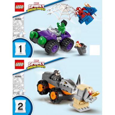 hulk vs rhino truck showdown